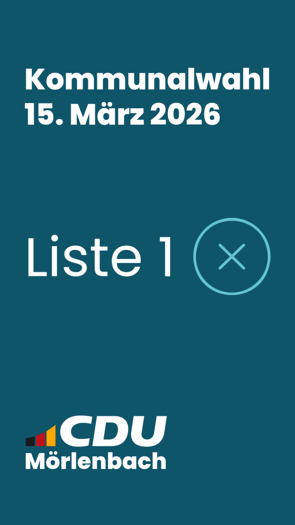 CDU Mörlenbach Liste 1