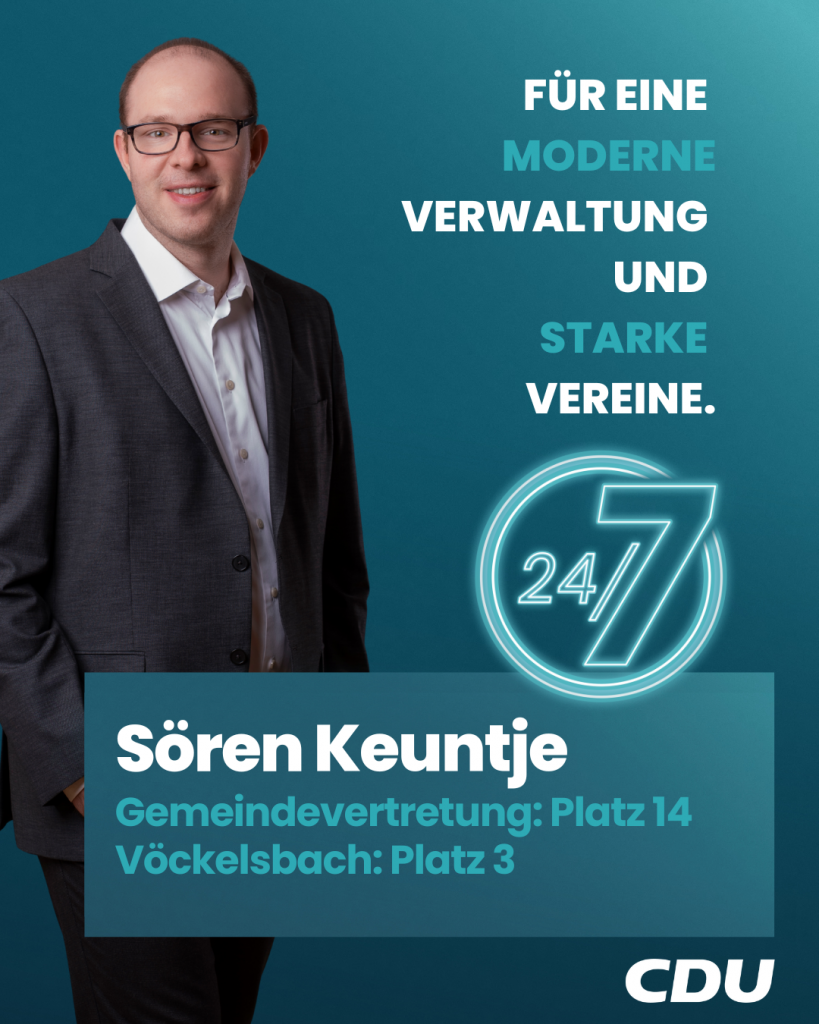 Gemeindevertretung Mörlenbach Listenplatz 14 - Sören Keuntje