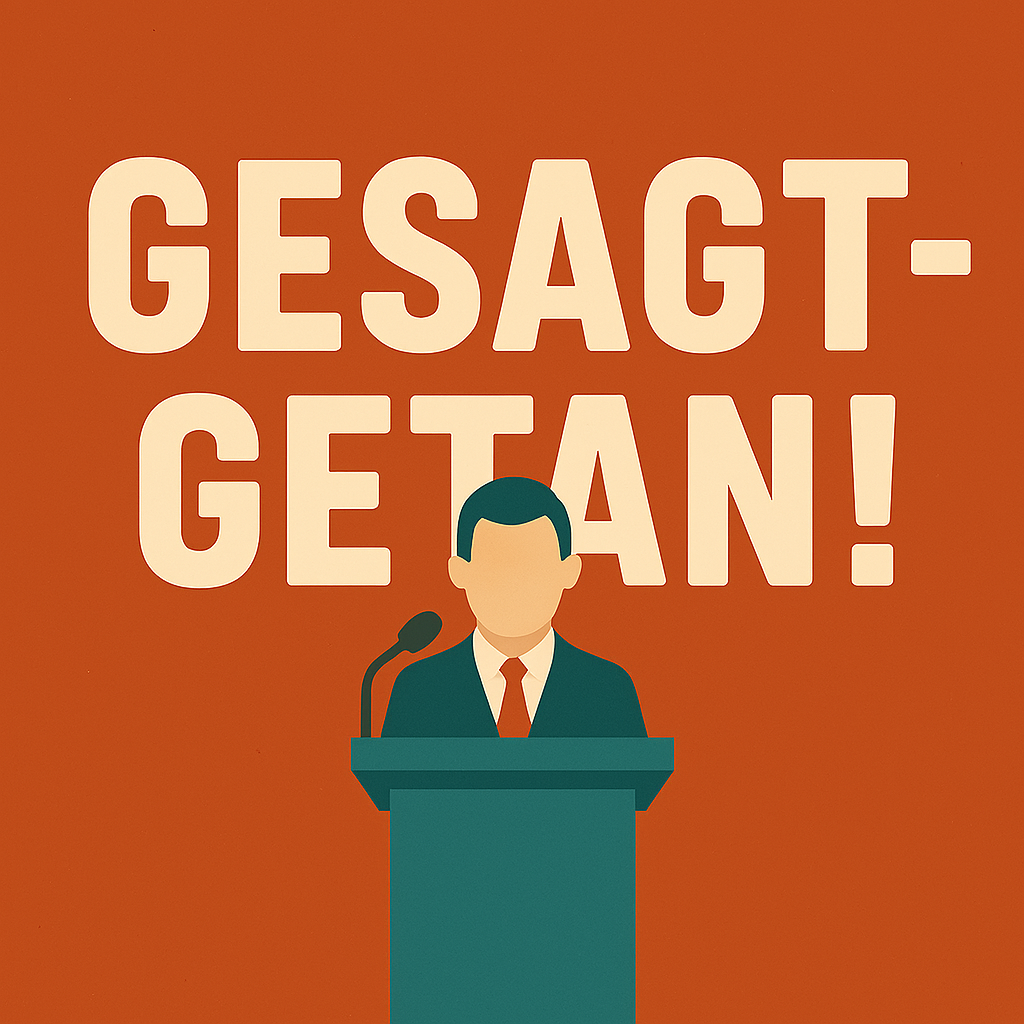 CDU Mörlenbach gesagt - getan